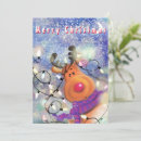 Search for kids drawing christmas cards Reindeer