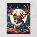 Search for classic christmas postcards Reindeer