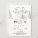 Search for winter wonderland bridal shower invitations Trees