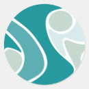 Search for abstract pattern stickers Ocean