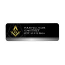 Search for freemason return address labels Masonic