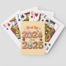 Search for happy new year playing cards 2025
