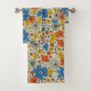 Search for retro 70s bathroom accessories Flowers