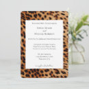 Search for animal wedding invitations Safari