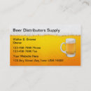 Search for beers business cards Beverages