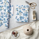 Search for forget me not wrapping paper Pattern