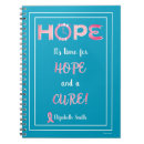 Search for breast cancer awareness notebooks Hope