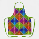 Search for blue green plaid aprons Purple
