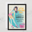 Search for retro skate invitations For her