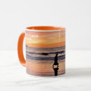 Search for walk on the beach mugs Sunset