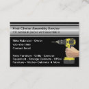 Search for assembler business cards Carpenter