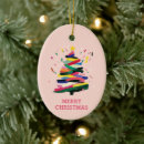 Search for oval christmas tree decorations Modern minimalist