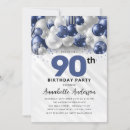 Search for silver glitter birthday invitations For her