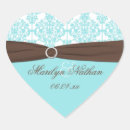 Search for aqua wedding stickers Brown
