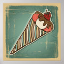 Search for vintage ice cream posters Beautiful