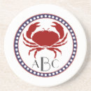 Search for crab coasters Nautical