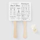 Search for fan wedding programs Order of service