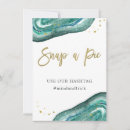 Search for turquoise gold wedding invitations Geode