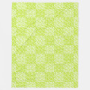 Search for lime green and white blankets Modern