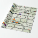Search for railway wrapping paper Train