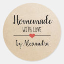 Search for love stickers Kraft paper