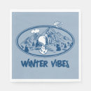 Search for ski napkins Charlie brown