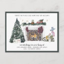 Search for holiday moving announcement postcards Home for the holidays