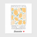 Search for amalfi coast italy stickers La dolce vita