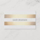 Search for real foil business cards Salon