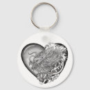 Search for love cherry key rings Heart