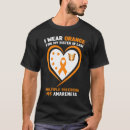 Search for multiple sclerosis tshirts Orange