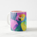 Search for parrot coffee mugs Colourful