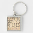 Search for unexpected key rings Vintage maps