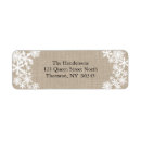 Search for rustic barn wedding return address labels Winter