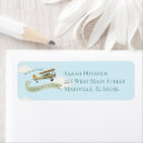 Search for airplane baby shower return address labels Cute