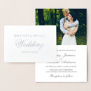 Search for silver foil wedding invitations Chic