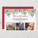 Search for red poinsettias christmas cards Family