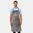 Search for vintage patriotic aprons Bbq