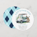 Search for golf birthday invitations Green