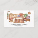 Search for mid century business cards Boho