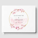 Search for cherry blossom wedding guest books Pink