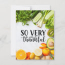 Search for vegetable thank you cards Fruit