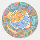 Search for vintage surfing stickers Sea