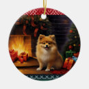 Search for pomeranian christmas tree decorations Pommy