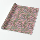 Search for pink camouflage wrapping paper Cute