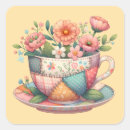 Search for retro floral design stickers For her