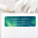 Search for northern lights return address labels Aurora borealis