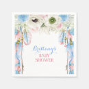 Search for feather napkins Boho baby shower