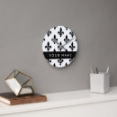 Search for fleur de lis clocks French symbol