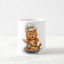 Search for cartoon chef mugs Cat